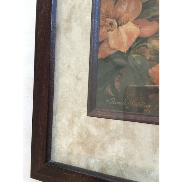 Pamela Gladding Framed Matted Print West Indies Sunset Tropical Floral Palm Tree - Picture 6 of 10